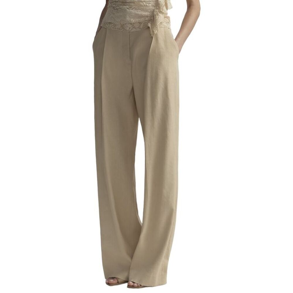 A.L.C. Womens  Winston Linen-Blend Pant